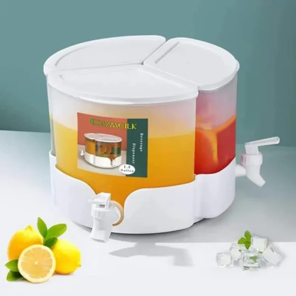 3 Grid Beverage Dispenser Rotatable - Image 2