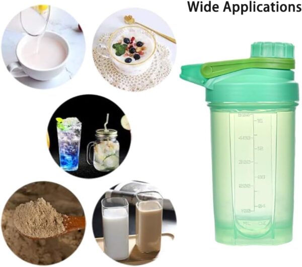 Portable Protein Shaker Bottle - Copy - Image 3