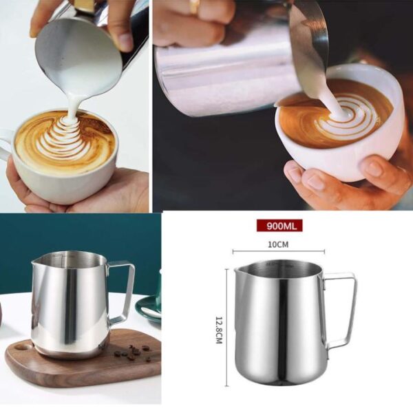 Stainless Steel Frothing Pitcher - Image 4