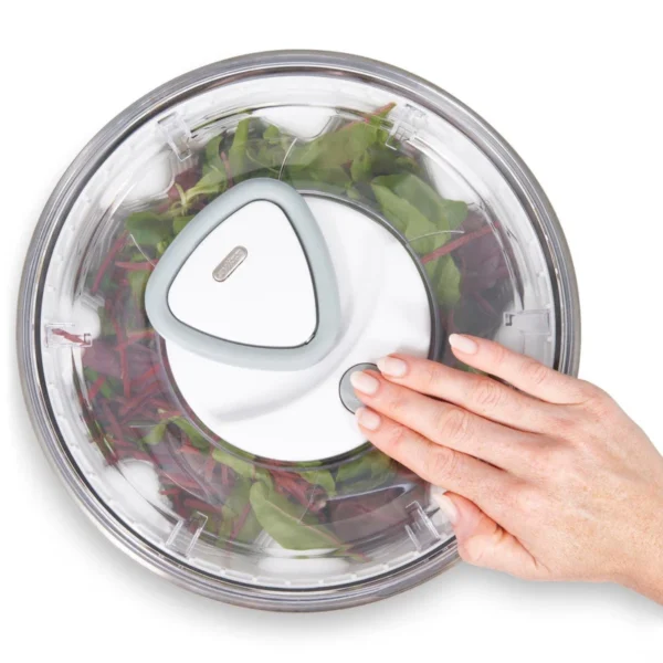 Stainless steel salad spinner Easy Spin 2. - Image 3